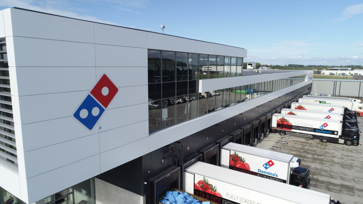 Domino’s Pizza continues to grow with a new distribution and production