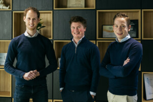 Welcome to the Groenewout team: Joep, Willem-Jan and Rogier