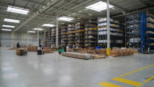 The interaction between logistics processes, WMS logic, and physical warehouse layout The interaction between logistics processes, WMS logic, and physical warehouse layout